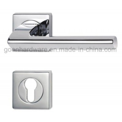 High Quality Zinc Alloy Door Handle on Rose - 204